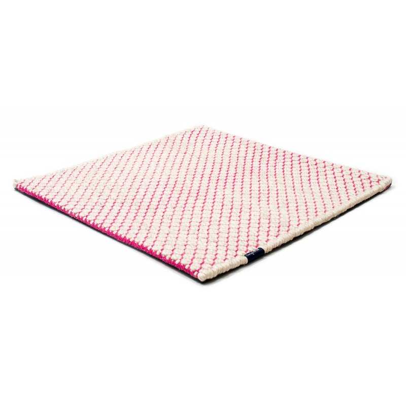 Alfombra Nordic Flower ivory & pink 200x300 Wool Range - 1