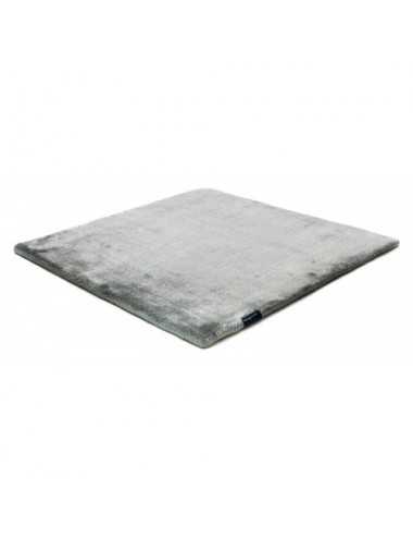 Alfombra Space 89 Viscose arctic grey & white 200x200 The Loft - 1