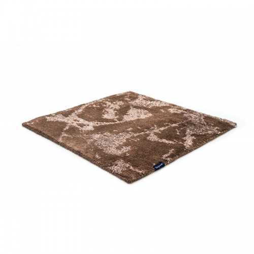 Alfombra FUSION brown & brown 200x200 The Lab - 1