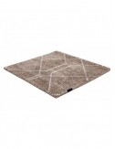 Alfombra Minimal Maroque Desert Rose camel & sand 200x200 The Lab - 1