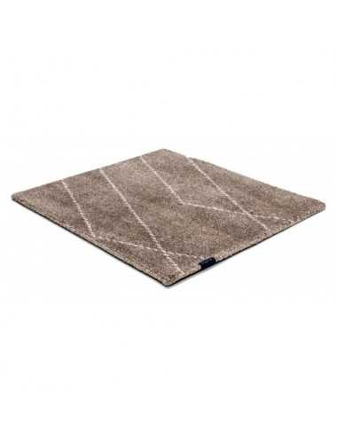 Alfombra Minimal Maroque Shifting Sands camel & sand 200x200 The Lab - 1