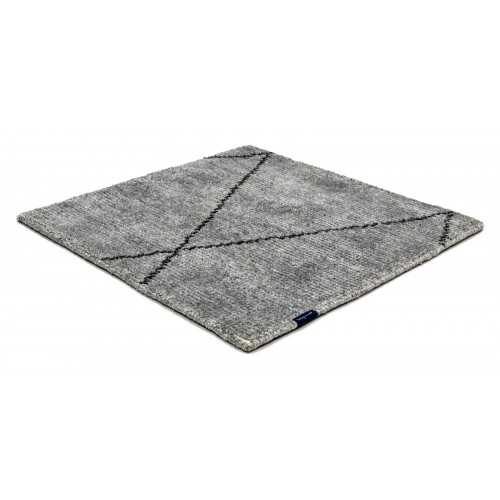 Alfombra Minimal Maroque Classic Nomad silver & shadow 200x200 The Lab - 1