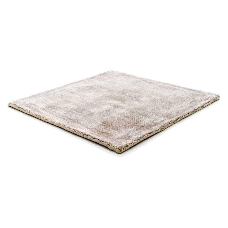 Alfombra Mark 2 Viscose cocoon grey 200x200 The Loft - 1