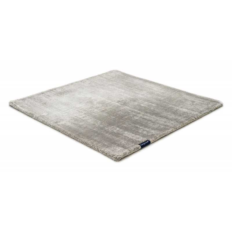 Alfombra Mark 2 Viscose bright chrome 200x200 The Loft - 1