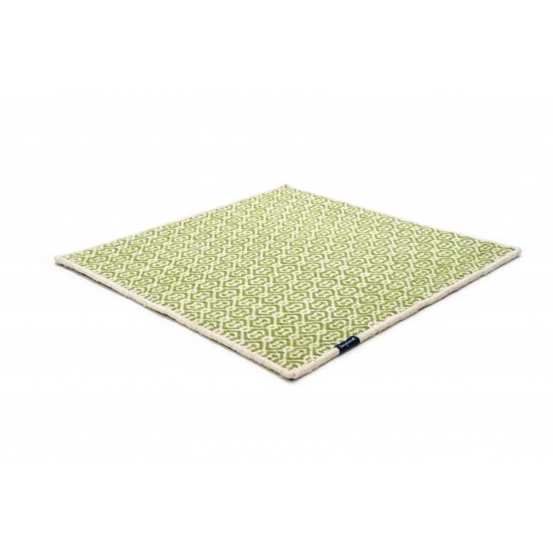Alfombra Wild Pitch white & meadow 200x200 The Lab - 1