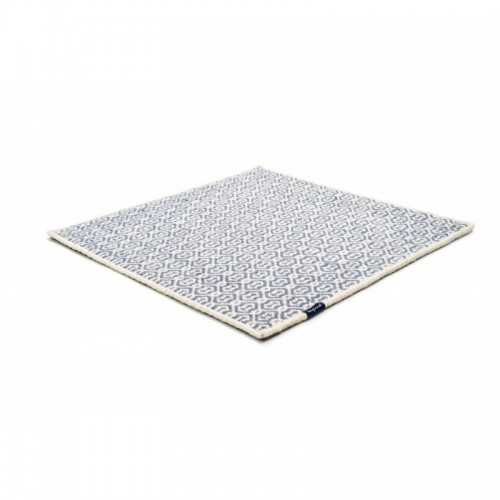 Alfombra Wild Pitch white & blue grey 200x200 The Lab - 1