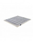 Alfombra Amen Break white & blue grey 200x200 The Lab - 1