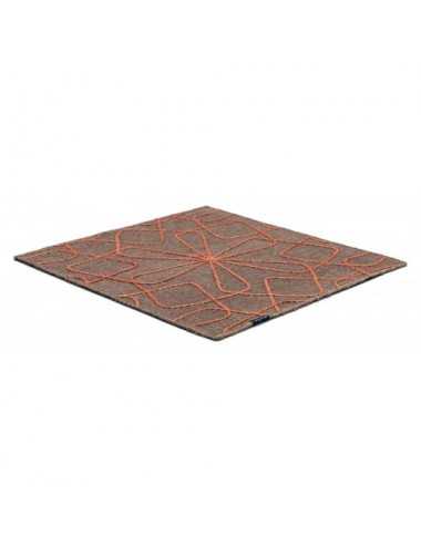 Alfombra Kelim Motifs Infinity autumn 200x200 Wool Range - 1