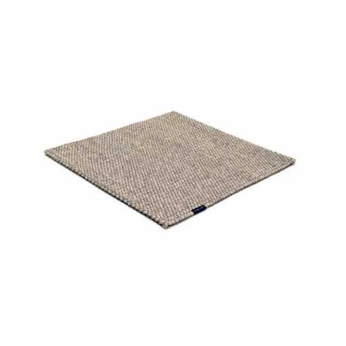 Alfombra Nordic Drop nature & icey blue 200x200 Wool Range - 1