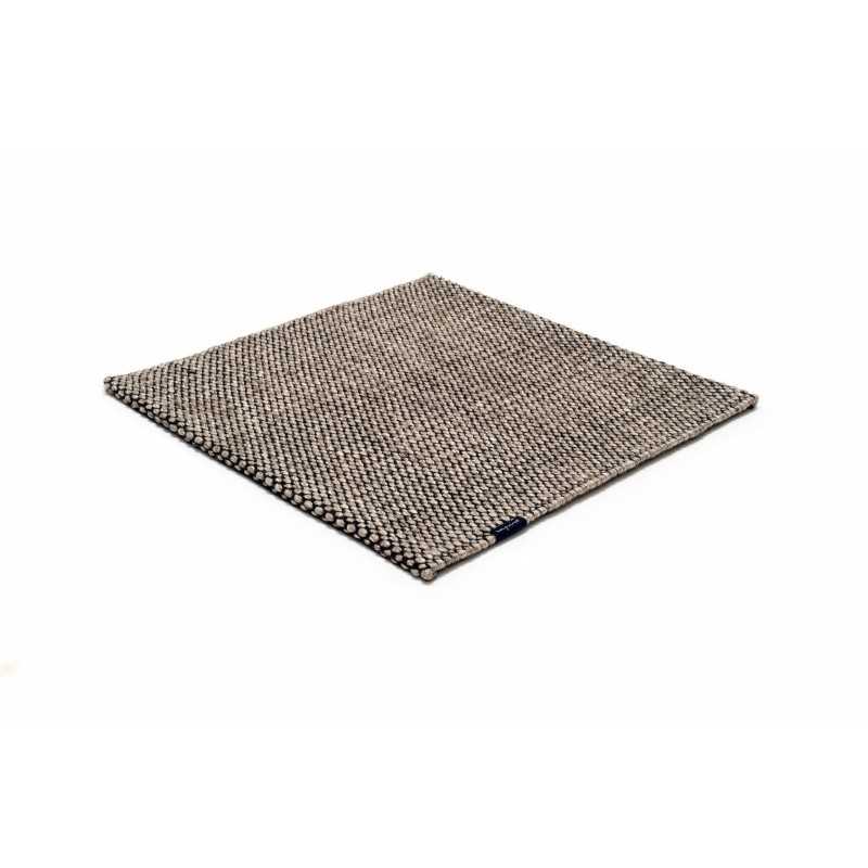 Alfombra Nordic Drop nature & black 170x240 Wool Range - 1