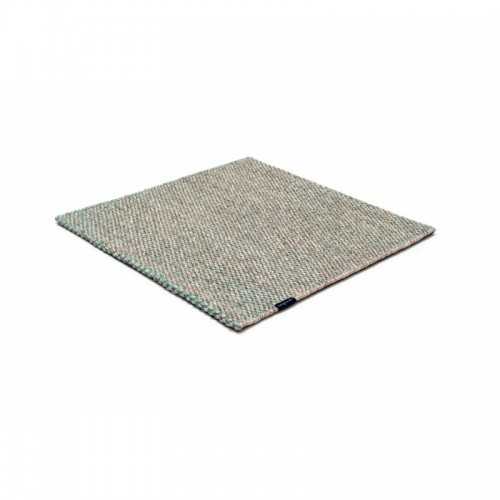Alfombra Nordic Drop nature & turquoise 170x240 Wool Range - 1