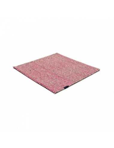 Alfombra Nordic Drop nature & pink 170x240 Wool Range - 1