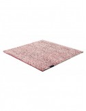 Alfombra Nordic Plain nature & red 170x240 Wool Range - 1
