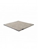 Alfombra Nordic Plain nature & denim blue 200x200 Wool Range - 1