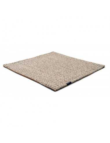 Alfombra Nordic Plain nature & nougat 170x240 Wool Range - 1