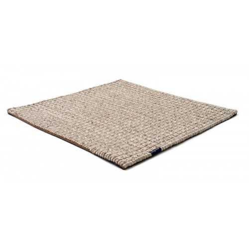 Alfombra Nordic Plain nature & nougat 200x200 Wool Range - 1