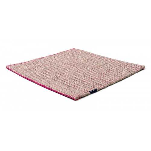 Alfombra Nordic Plain nature & pink 200x200 Wool Range - 1