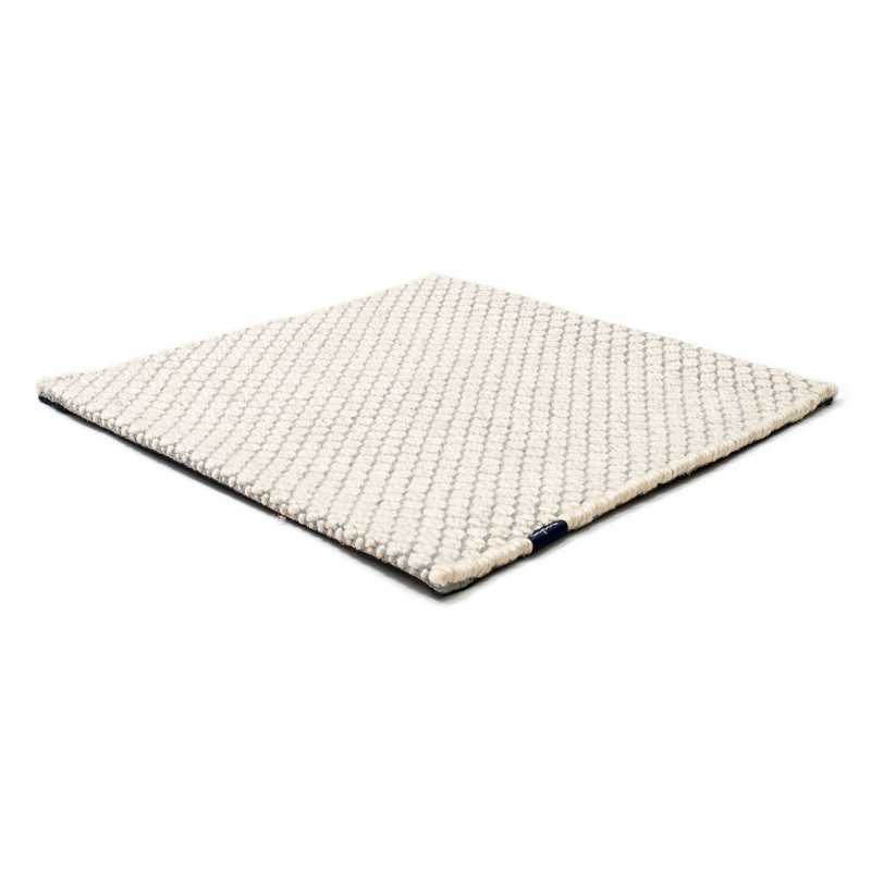 Alfombra Nordic Flower ivory & icey blue 170x240 Wool Range - 1