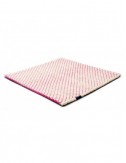 Alfombra Nordic Flower ivory & pink 200x200 Wool Range - 1