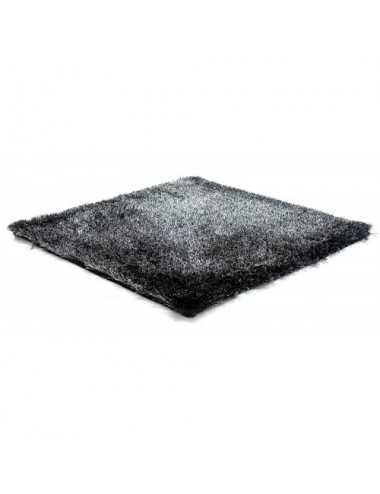 Alfombra SG Airy Premium Blend Low Cut silver & black 200x200 Polyester Range - 1