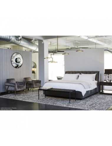 Alfombra Liquid Funk light grey & light grey 200x300 The Lab - 1