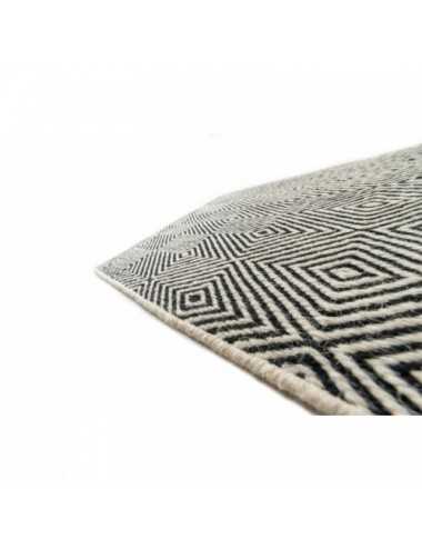 Alfombra Soundscapes white & black 250x350 The Lab - 1