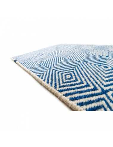 Alfombra Soundscapes white & blue 250x350 The Lab - 1