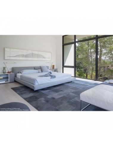 Alfombra Rare Soul Premium white & black 210x210 Class of Leather - 1