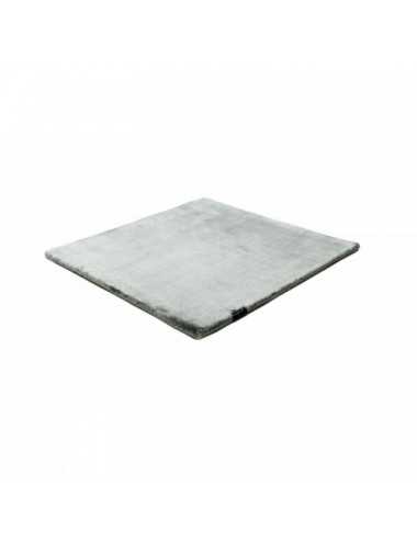 Alfombra Space 89 Viscose mint & white 200x200 The Loft - 1