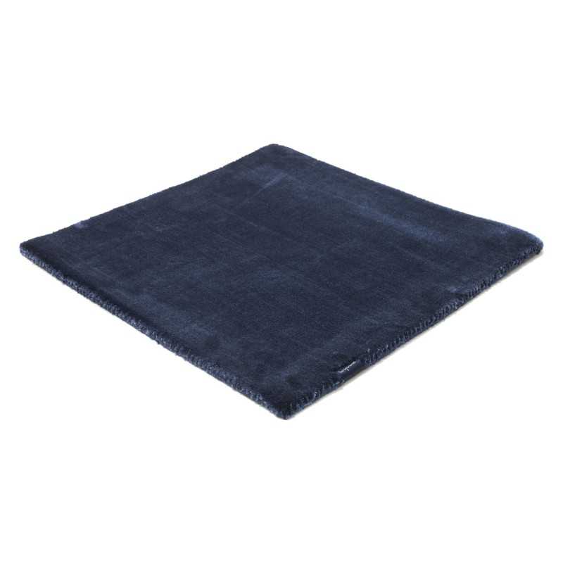 Alfombra Studio NYC PolySilk velvet blue 200x200 The Loft - 1