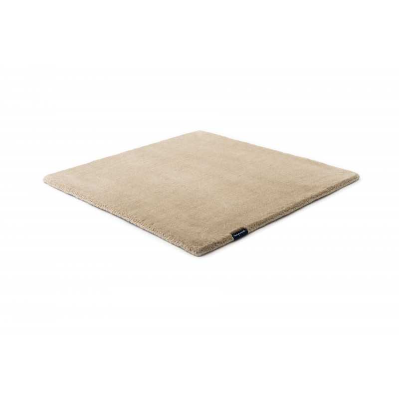 Alfombra Studio NYC Raw Wool Edition sand grey 200x200 The Loft - 1