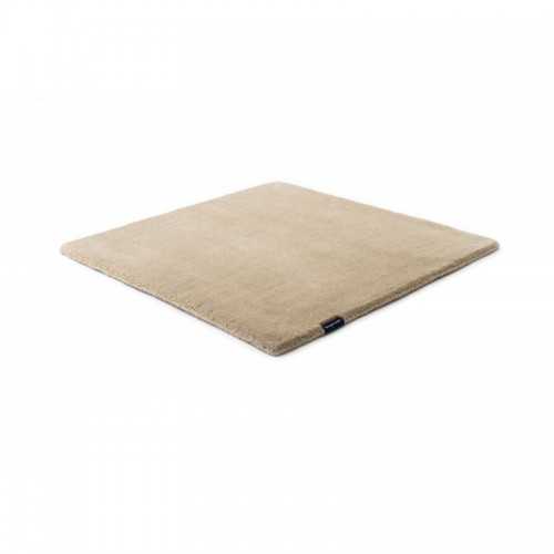 Alfombra Studio NYC Raw Wool Edition sand grey 200x200 The Loft - 1