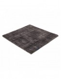 Alfombra Mark 2 Viscose dark chocolate 200x200 The Loft - 1