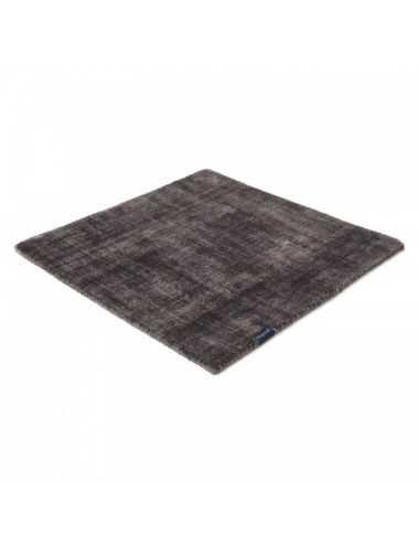Alfombra Mark 2 Viscose dark chocolate 200x200 The Loft - 1