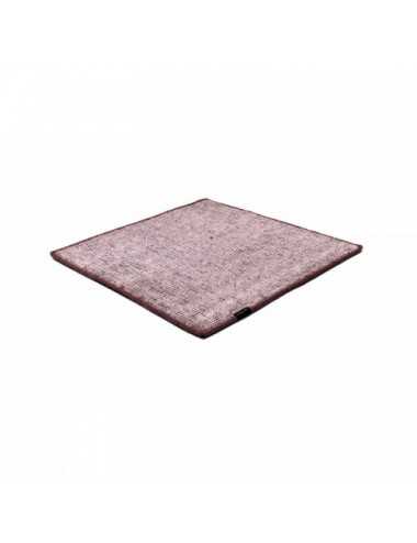 Alfombra Dune Max Viscose dark blush 200x200 The Loft - 1