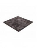 Alfombra Studio NYC Pure dark chocolate 200x200 The Loft - 1