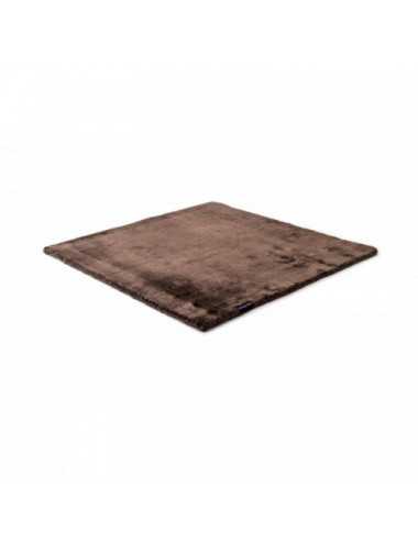 Alfombra Mark 2 Viscose dark brown 300x400 The Loft - 3