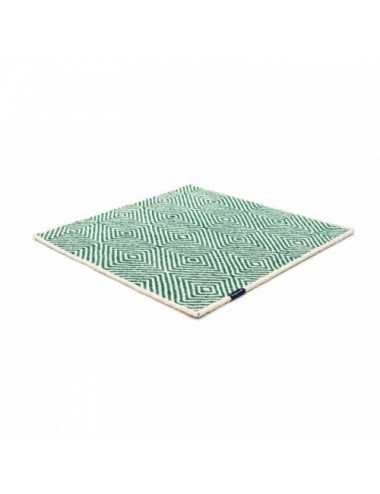 Alfombra Soundscapes white & dark green 300x400 The Lab - 3