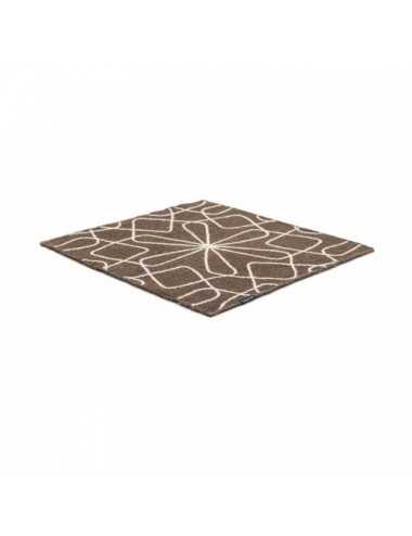 Alfombra Kelim Motifs Infinity coffee 300x400 Wool Range - 3