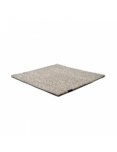 Alfombra Nordic Plain nature & grey 250x350 Wool Range - 3