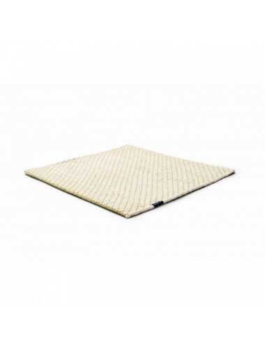 Alfombra Nordic Flower ivory & lime green 250x350 Wool Range - 3