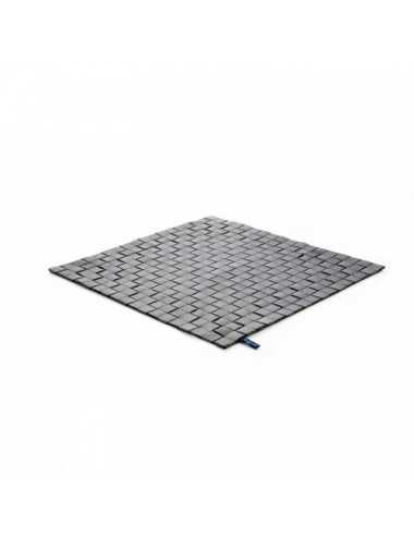 Alfombra MNML 101 Outdoor Indoor grey & black 200x200 Special Line - 3