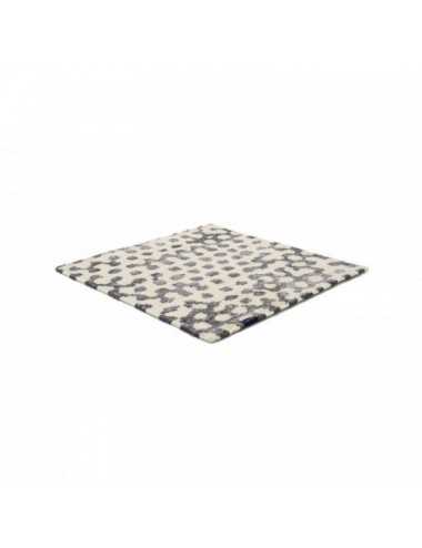Alfombra Liquid Funk white & grey 200x200 The Lab - 3