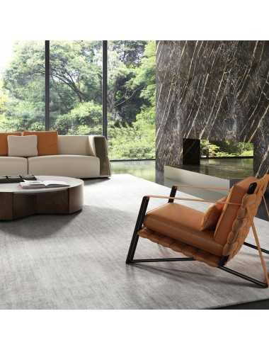 Sofá 3 plazas Adriano de piel de ciervo Tonino Lamborghini Casa - 5