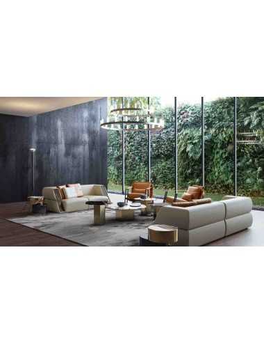 Sofá 3 plazas Adriano de piel de ciervo Tonino Lamborghini Casa - 6